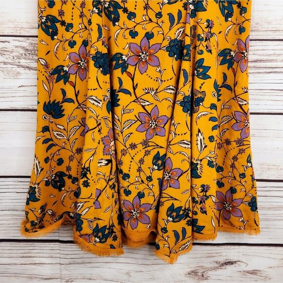 Silence + Noise Floral Flowy Swing Dress Size Small Casual Date Night - Picture 6 of 8